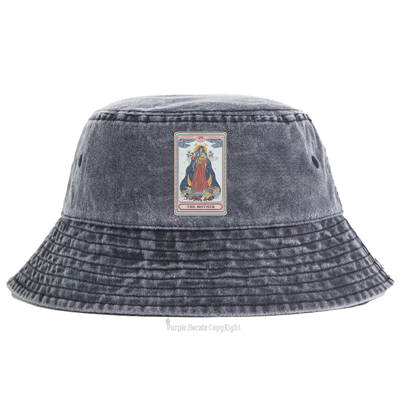 Purplehecate The Mother Tarot Bucket Hat
