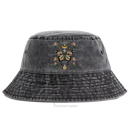 Purplehecate I Am Opening Bucket Hat