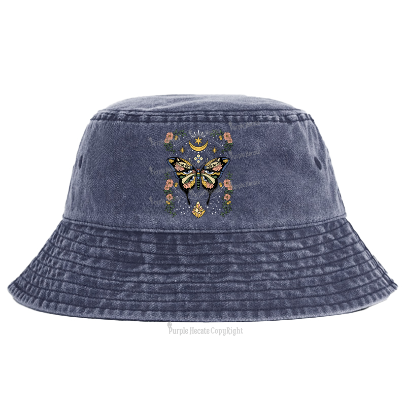 Purplehecate I Am Opening Bucket Hat