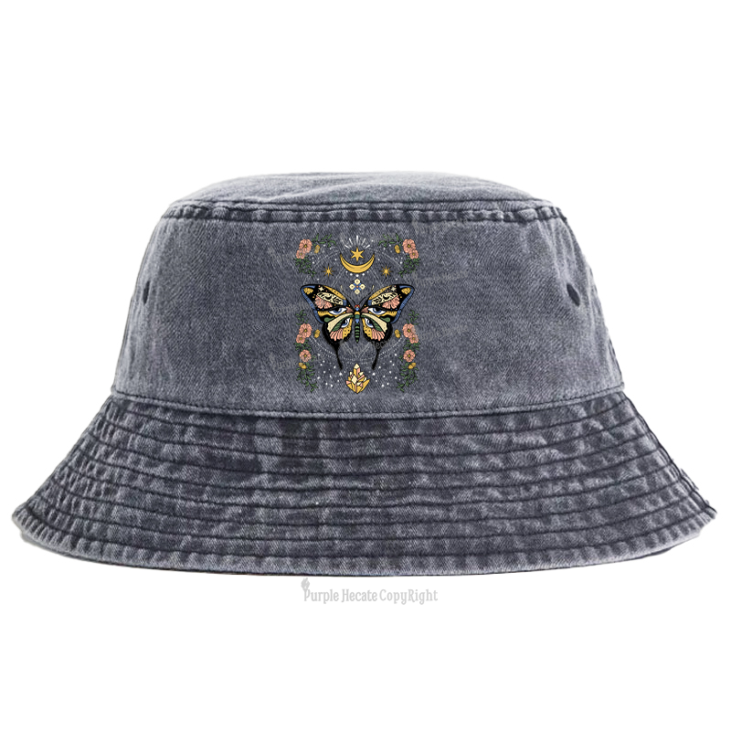Purplehecate I Am Opening Bucket Hat