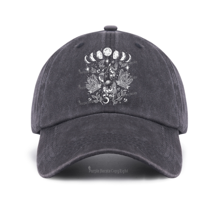Purplehecate Reach For The Moon Baseball Cap