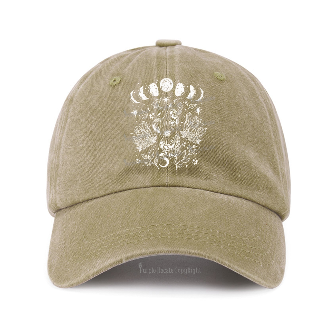 Purplehecate Reach For The Moon Baseball Cap