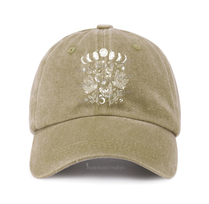 Purplehecate Reach For The Moon Baseball Cap