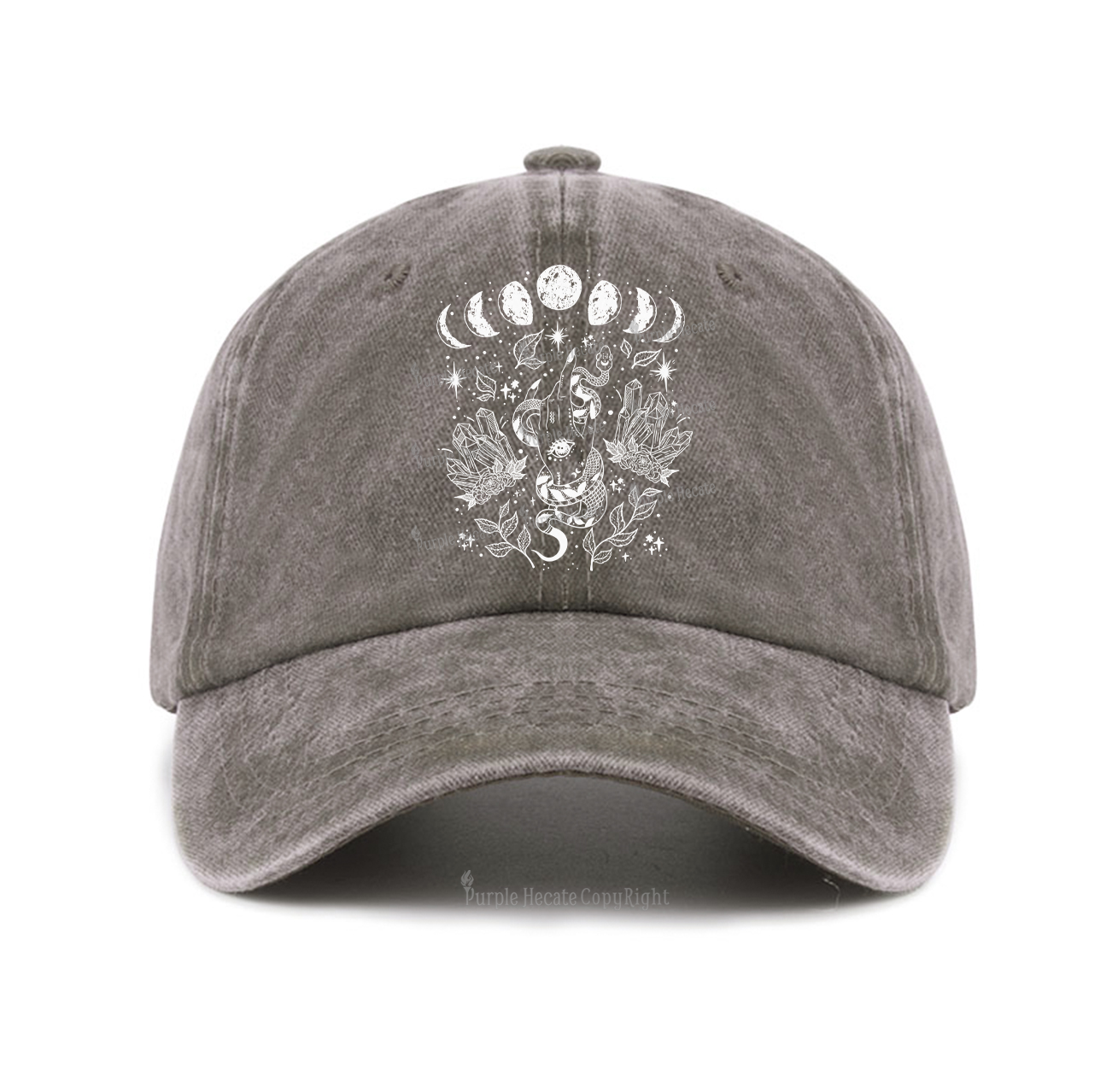 Purplehecate Reach For The Moon Baseball Cap