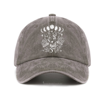 Purplehecate Reach For The Moon Baseball Cap