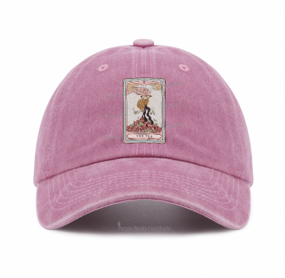Purplehecate The Tea Tarot Baseball Cap