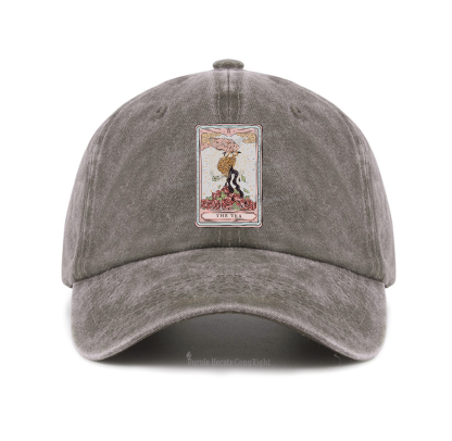 Purplehecate The Tea Tarot Baseball Cap