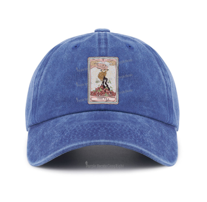Purplehecate The Tea Tarot Baseball Cap