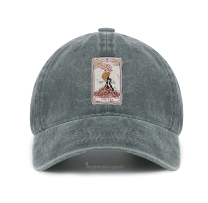 Purplehecate The Tea Tarot Baseball Cap