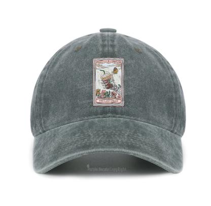 Purplehecate The Last Straw Tarot Baseball Cap