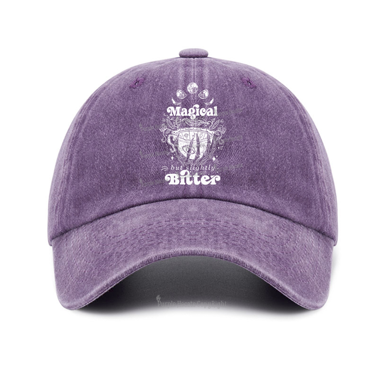 Purplehecate Magical But Slightly Bitter Baseball Cap