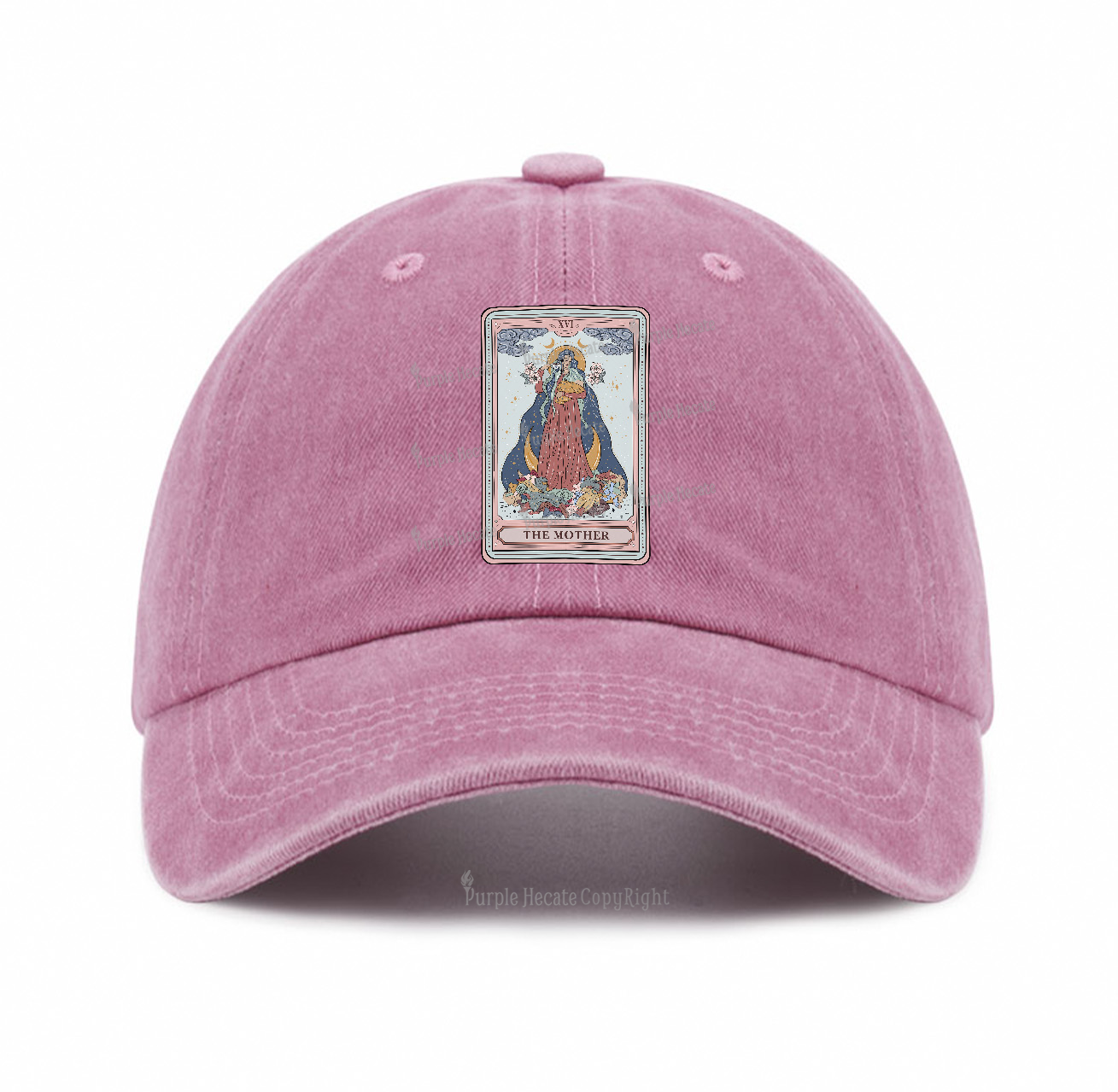 Purplehecate The Mother Tarot Baseball Cap