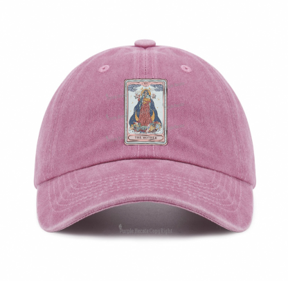 Purplehecate The Mother Tarot Baseball Cap