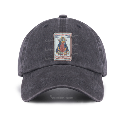 Purplehecate The Mother Tarot Baseball Cap