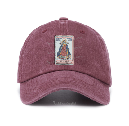 Purplehecate The Mother Tarot Baseball Cap