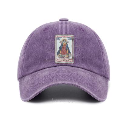 Purplehecate The Mother Tarot Baseball Cap