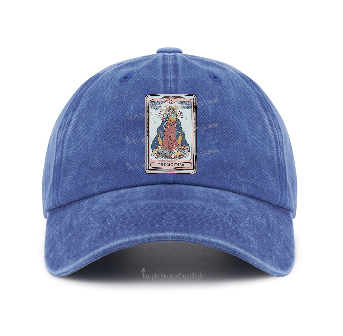 Purplehecate The Mother Tarot Baseball Cap