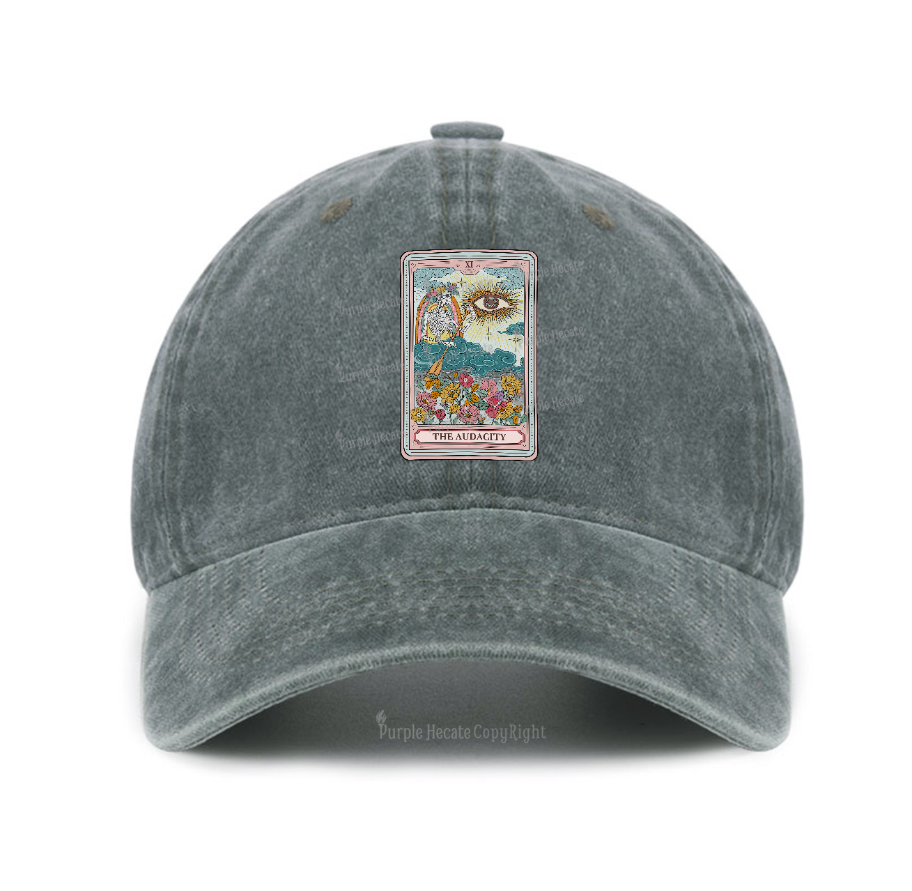 Purplehecate The Audacity Tarot Baseball Cap