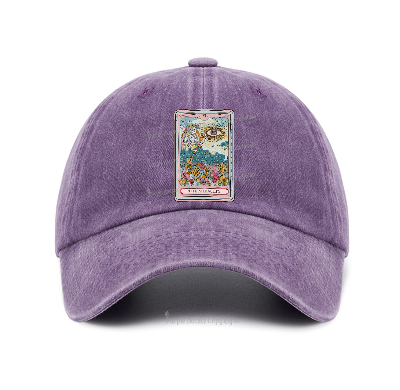 Purplehecate The Audacity Tarot Baseball Cap