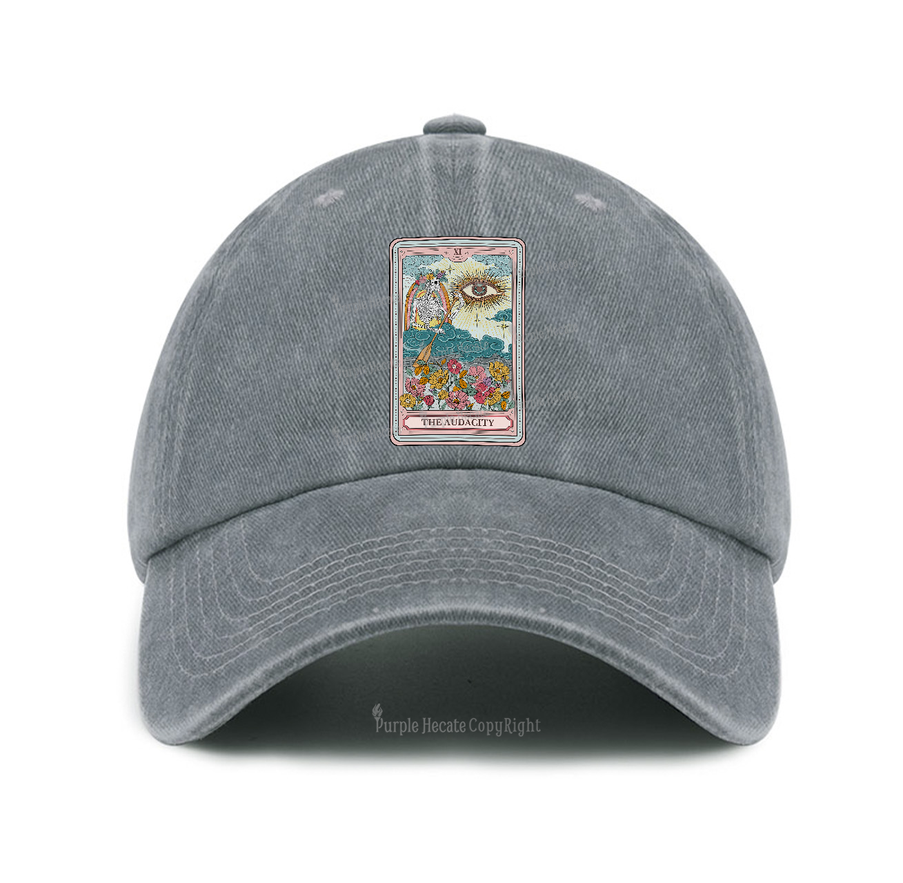 Purplehecate The Audacity Tarot Baseball Cap