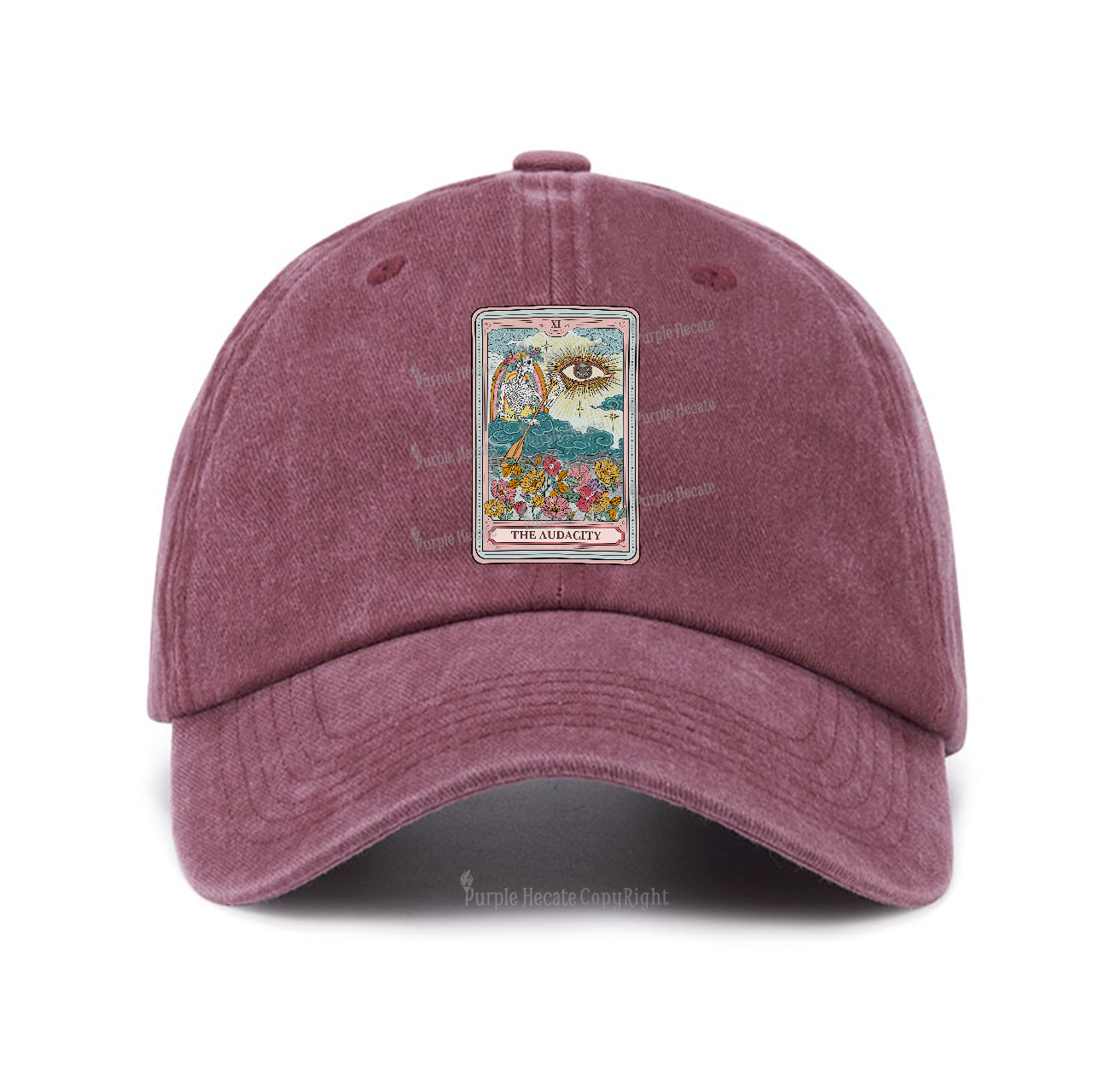 Purplehecate The Audacity Tarot Baseball Cap