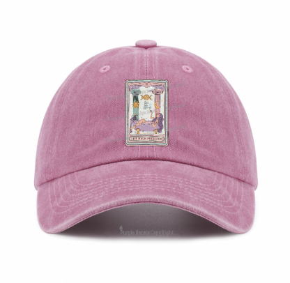 Purplehecate The High Priestess Tarot Baseball Cap