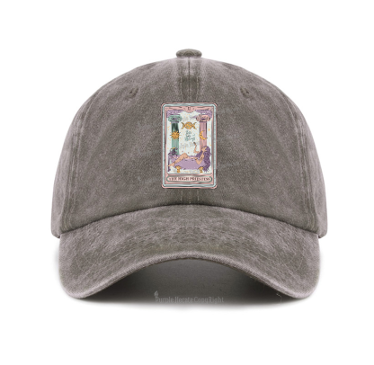 Purplehecate The High Priestess Tarot Baseball Cap