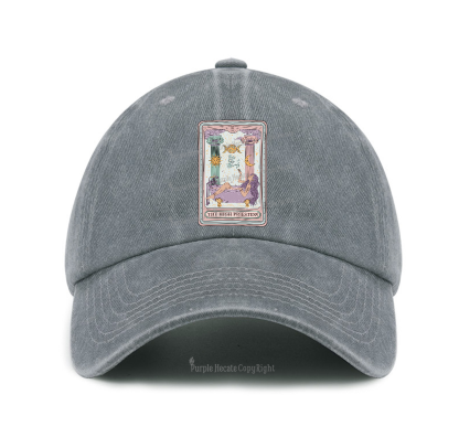 Purplehecate The High Priestess Tarot Baseball Cap