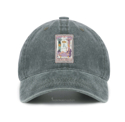 Purplehecate The High Priestess Tarot Baseball Cap