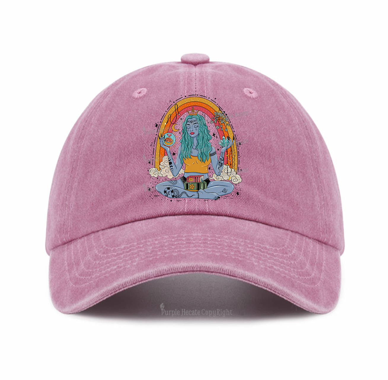 Purplehecate I'm The Queen Of All My Dreams Baseball Cap