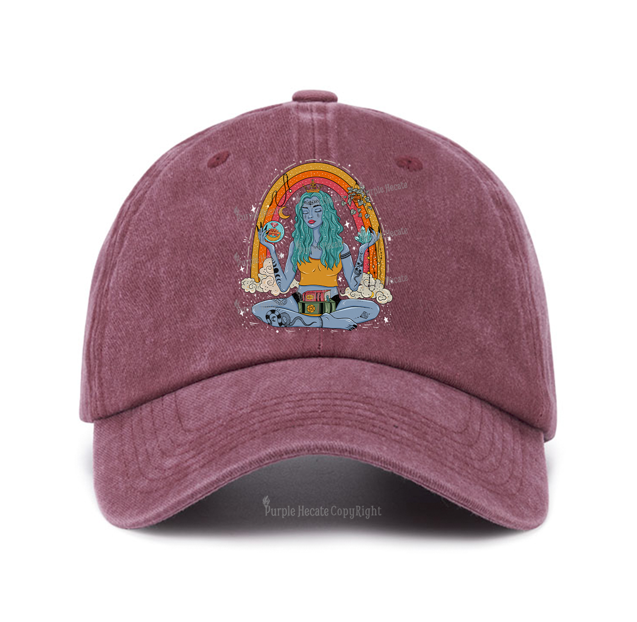 Purplehecate I'm The Queen Of All My Dreams Baseball Cap