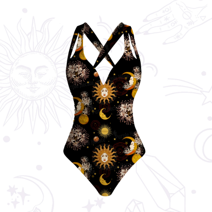 Purplehecate Stellar Symphony One-Piece Swimsuit