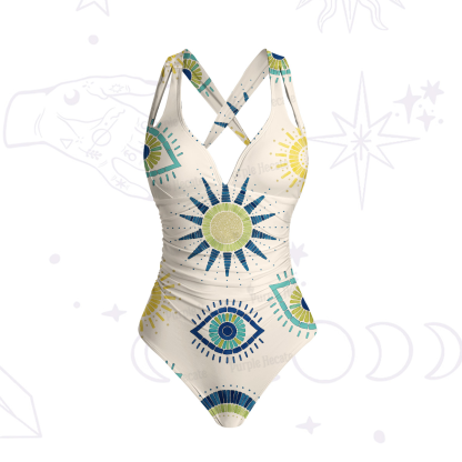 Purplehecate Sun Eye One-Piece Swimsuit