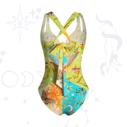 Purplehecate Sun Garden One-Piece Swimsuit