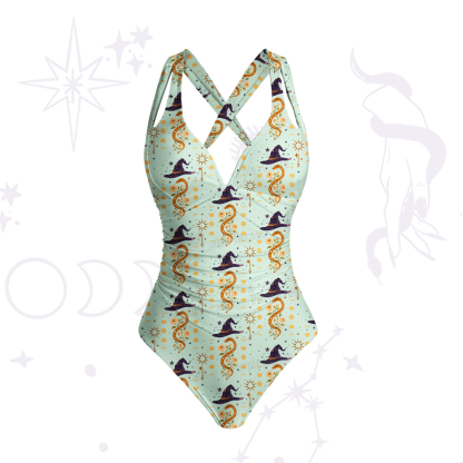 Purplehecate Witch's Enchantment One-Piece Swimsuit