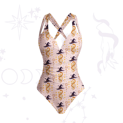 Purplehecate Witch's Enchantment One-Piece Swimsuit
