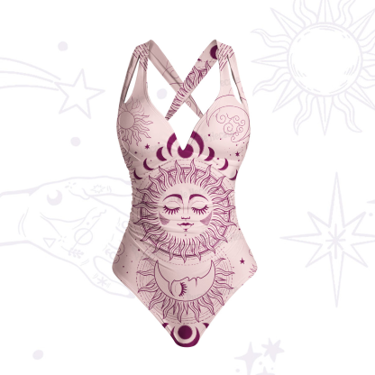 Purplehecate Lunar Eclipse One-Piece Swimsuit