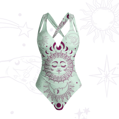 Purplehecate Lunar Eclipse One-Piece Swimsuit