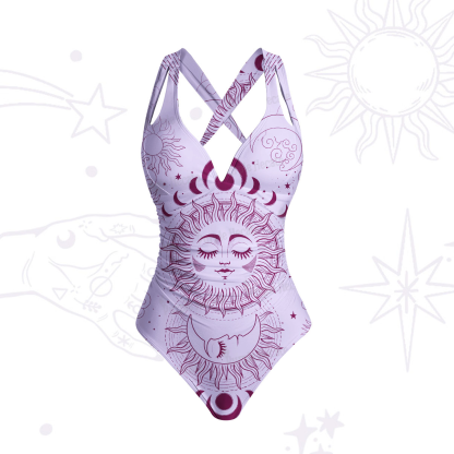 Purplehecate Lunar Eclipse One-Piece Swimsuit