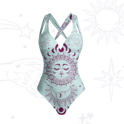 Purplehecate Lunar Eclipse One-Piece Swimsuit