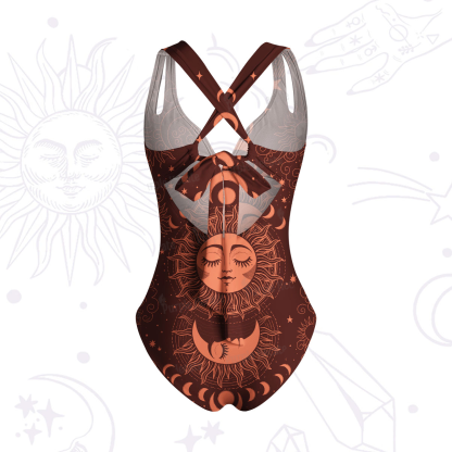 Purplehecate Lunar Eclipse One-Piece Swimsuit