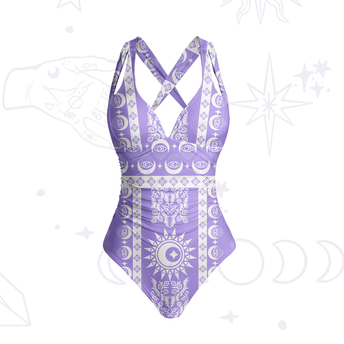 Purplehecate Visionary Sun One-Piece Swimsuit