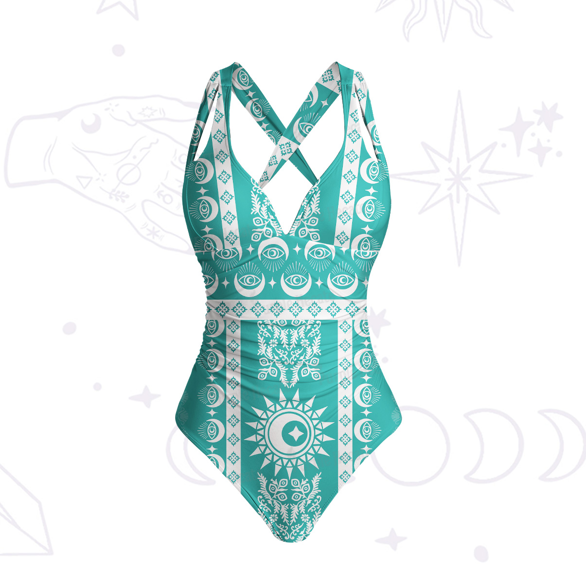 Purplehecate Visionary Sun One-Piece Swimsuit