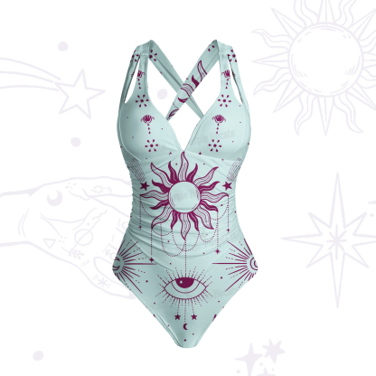 Purplehecate Solar Oracle One-Piece Swimsuit