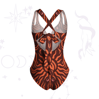 Purplehecate Solar Ritual One-Piece Swimsuit