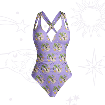 Purplehecate Go Sage Yourself One-Piece Swimsuit