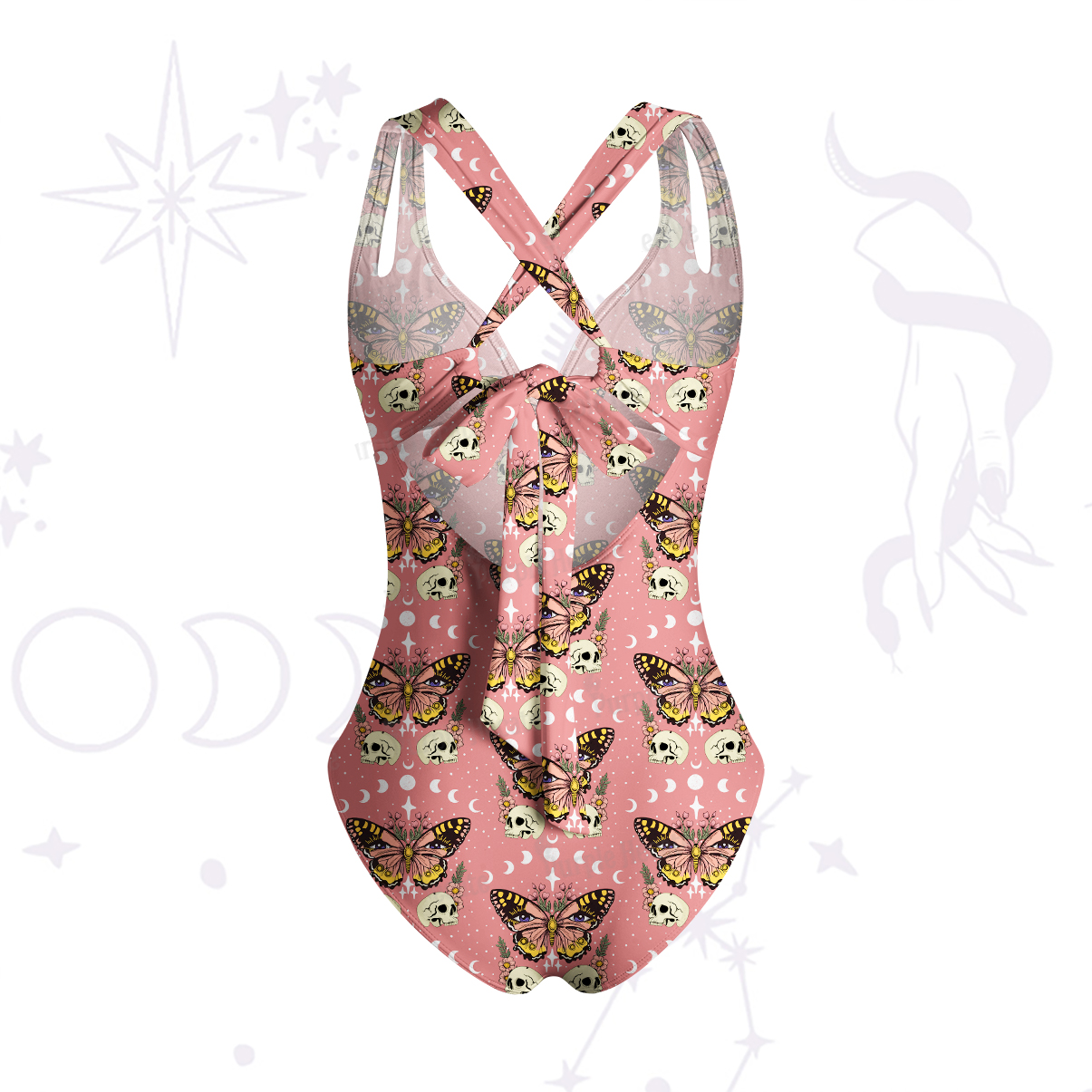 Purplehecate The Endings Won't End You One-Piece Swimsuit