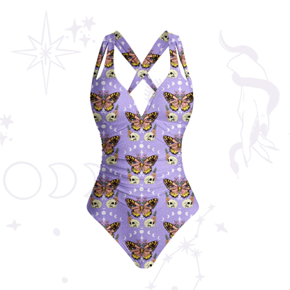 Purplehecate The Endings Won't End You One-Piece Swimsuit