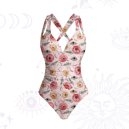 Purplehecate The Bee's Knees One-Piece Swimsuit