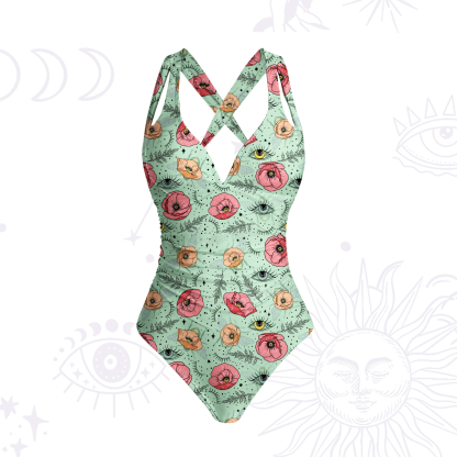 Purplehecate The Bee's Knees One-Piece Swimsuit